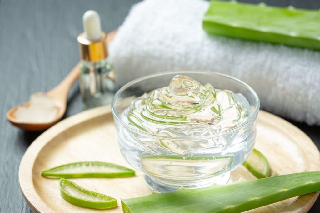 aloe vera gel for pimples